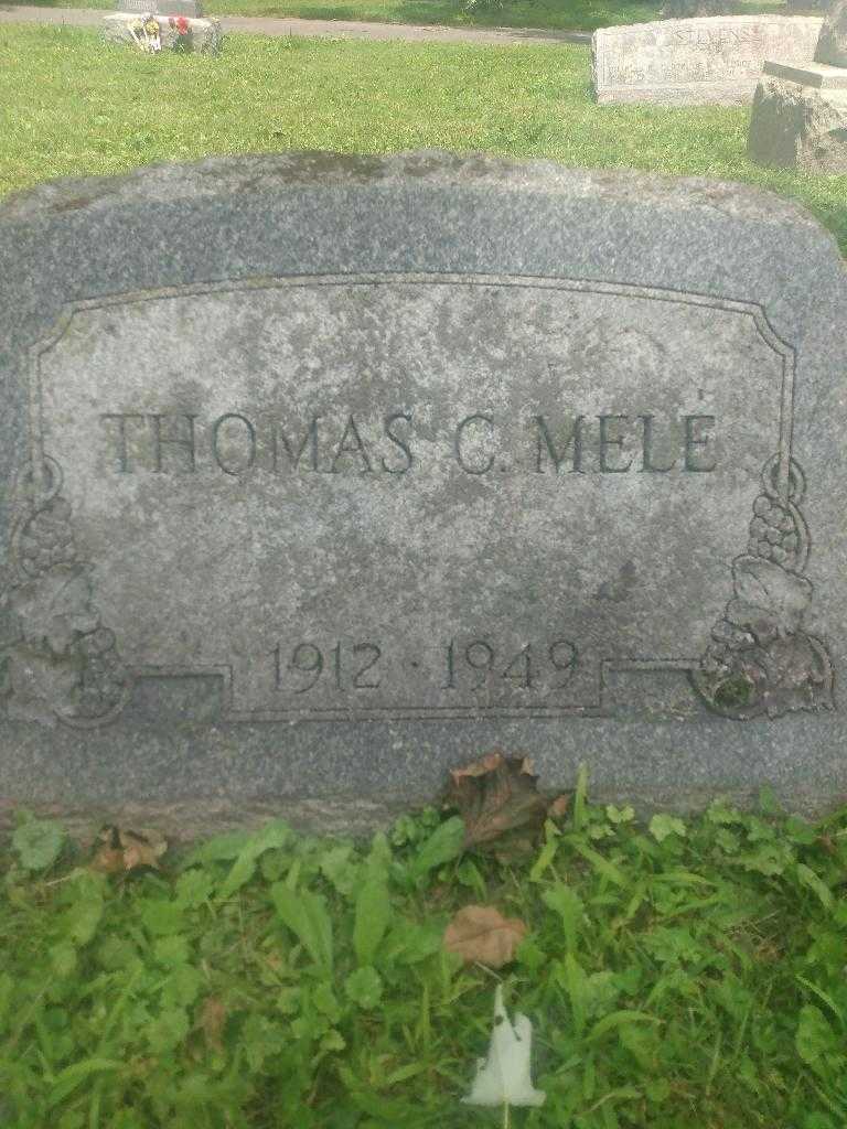 Thomas C. Mele's grave. Photo 3