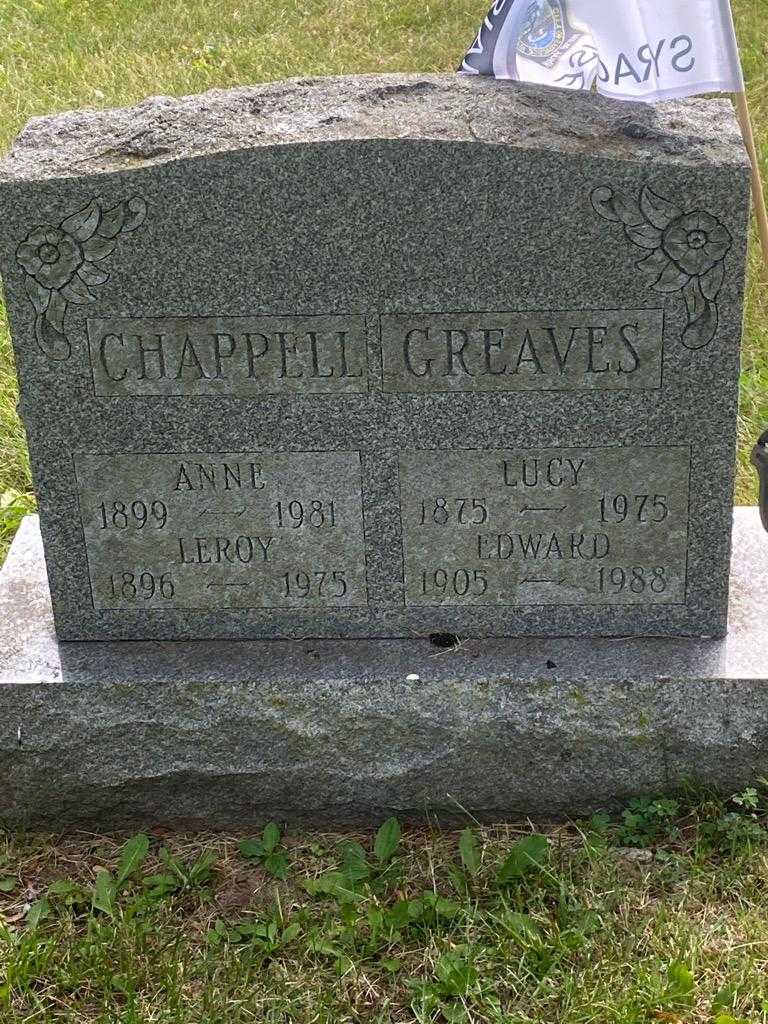 Lucy Greaves's grave. Photo 3