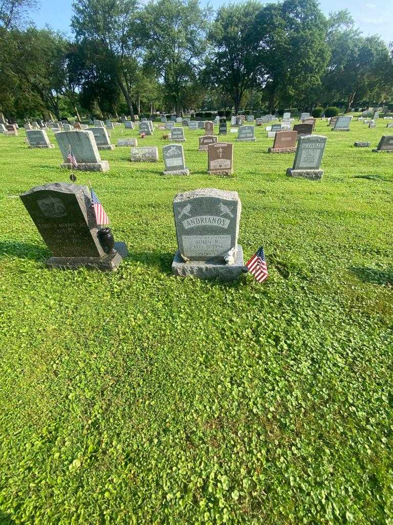 John R. Andrianos's grave. Photo 1