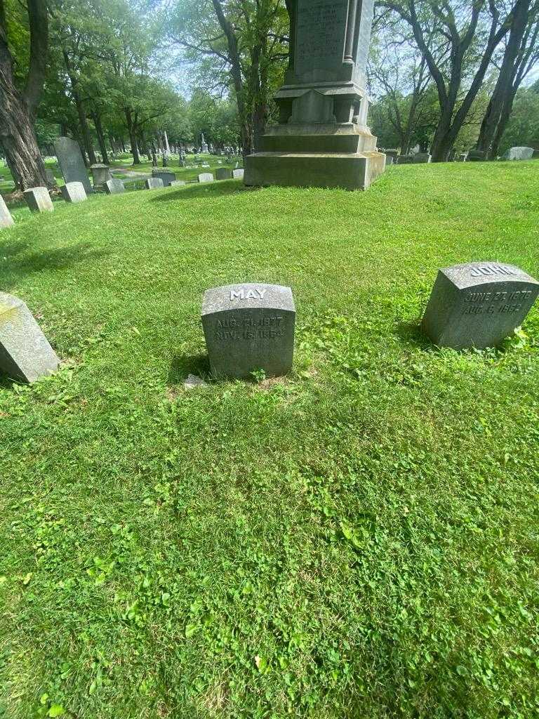 May Peters Boland Peters's grave. Photo 1