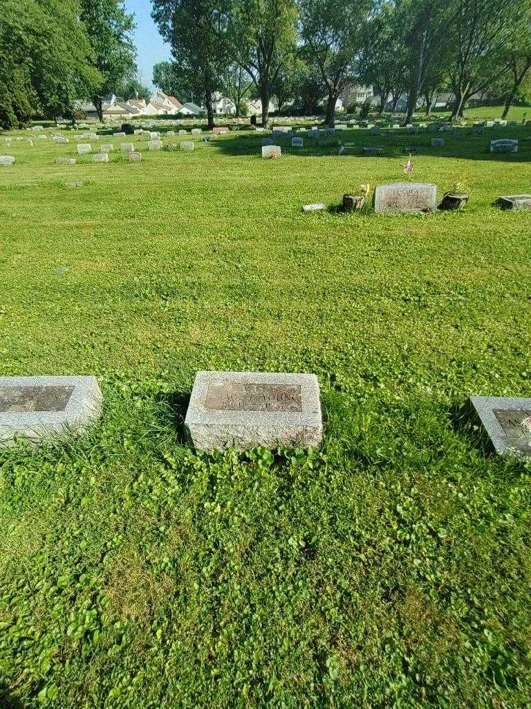 Grace F. Young's grave. Photo 1