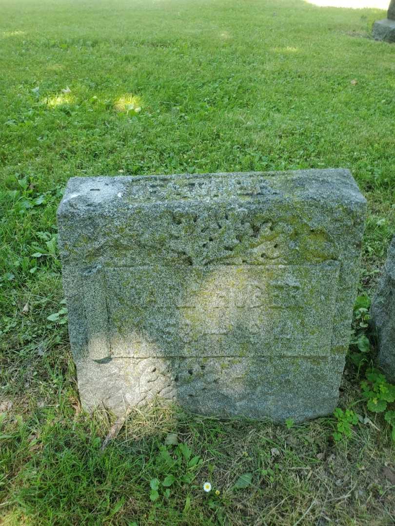 Carl Huber's grave. Photo 3