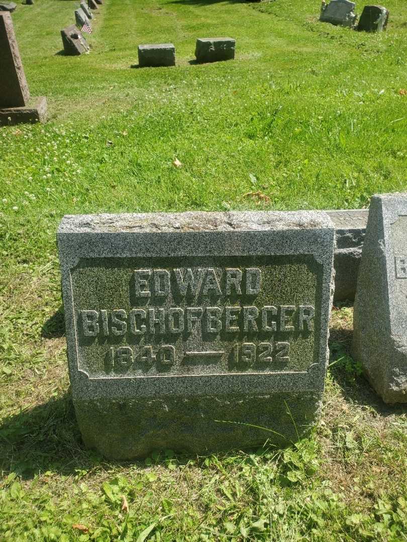 Edward Bischofberger's grave. Photo 3