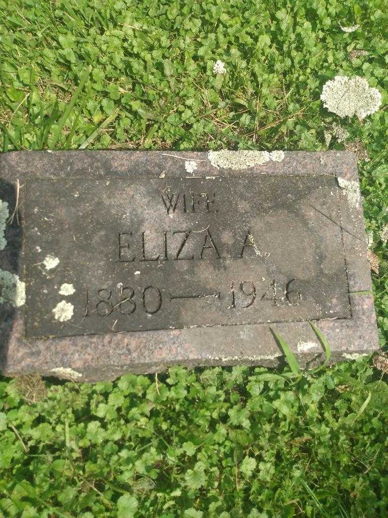 Eliza A. Law's grave. Photo 2