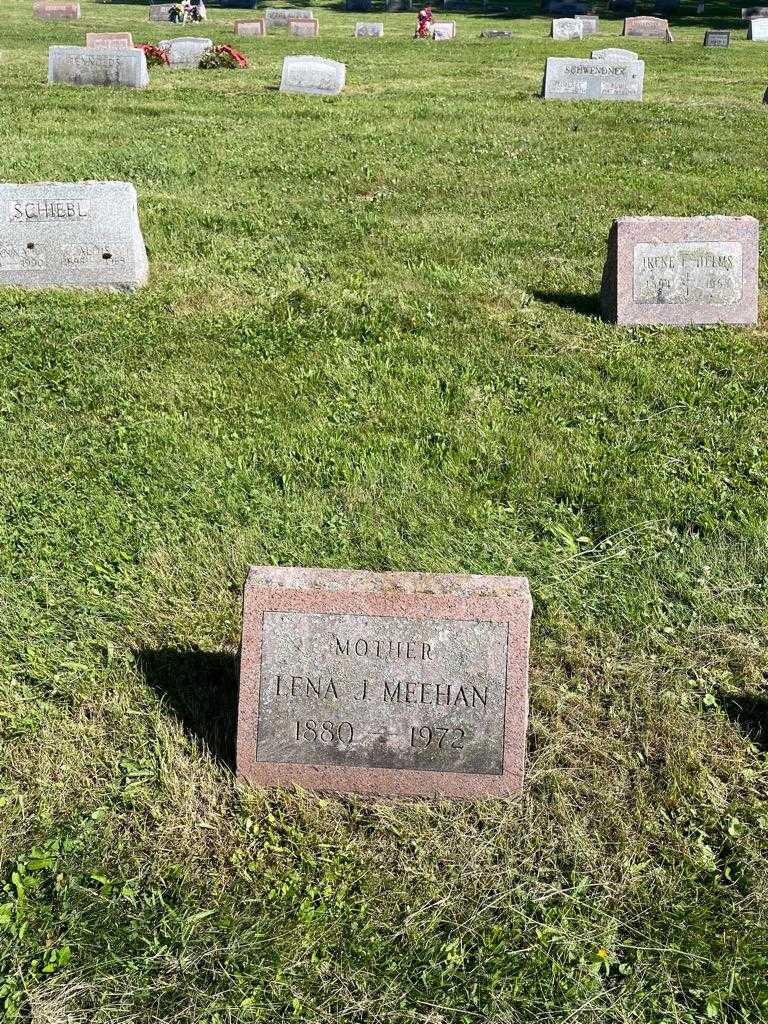Lena J. Meehan's grave. Photo 3