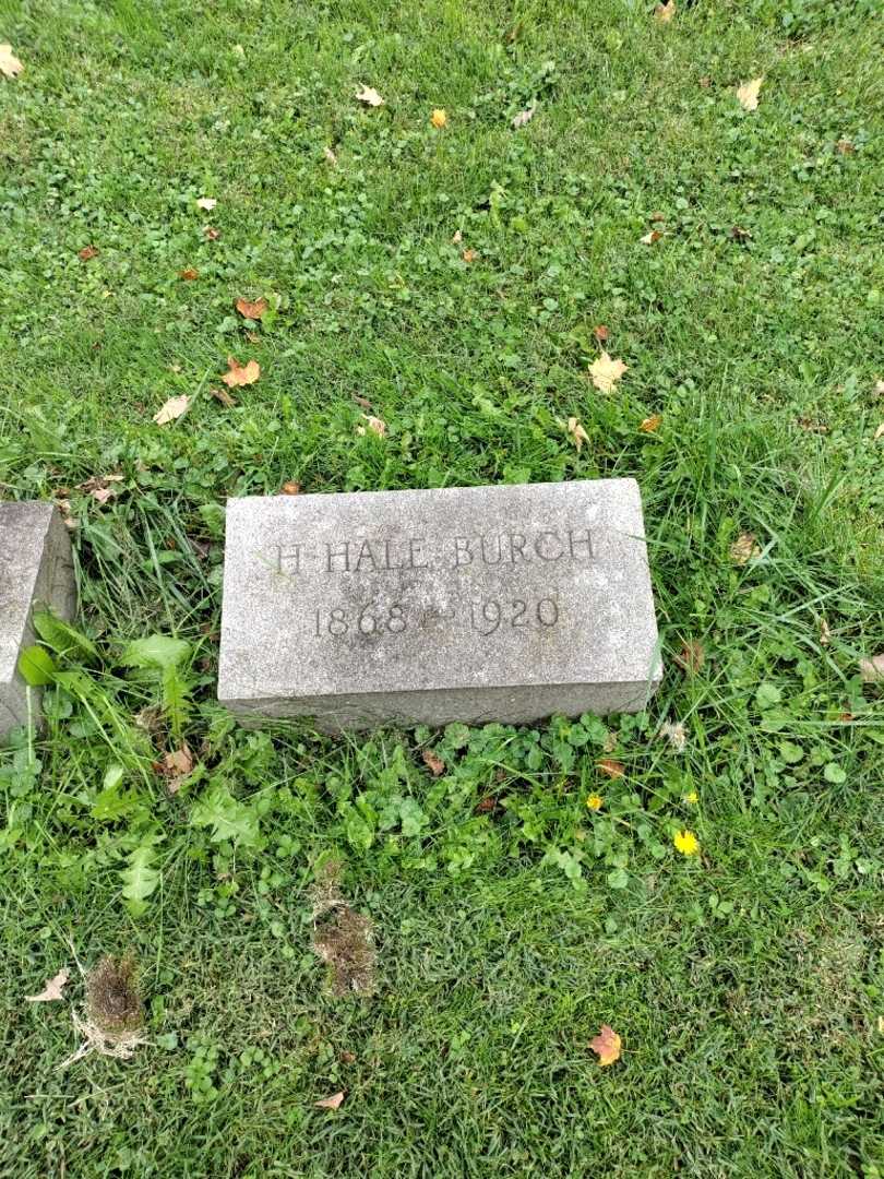 Henry Hale Burch's grave. Photo 2