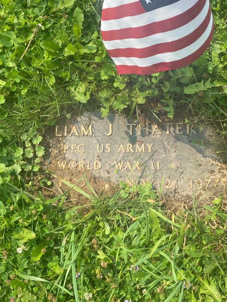 William J. Thater's grave. Photo 4