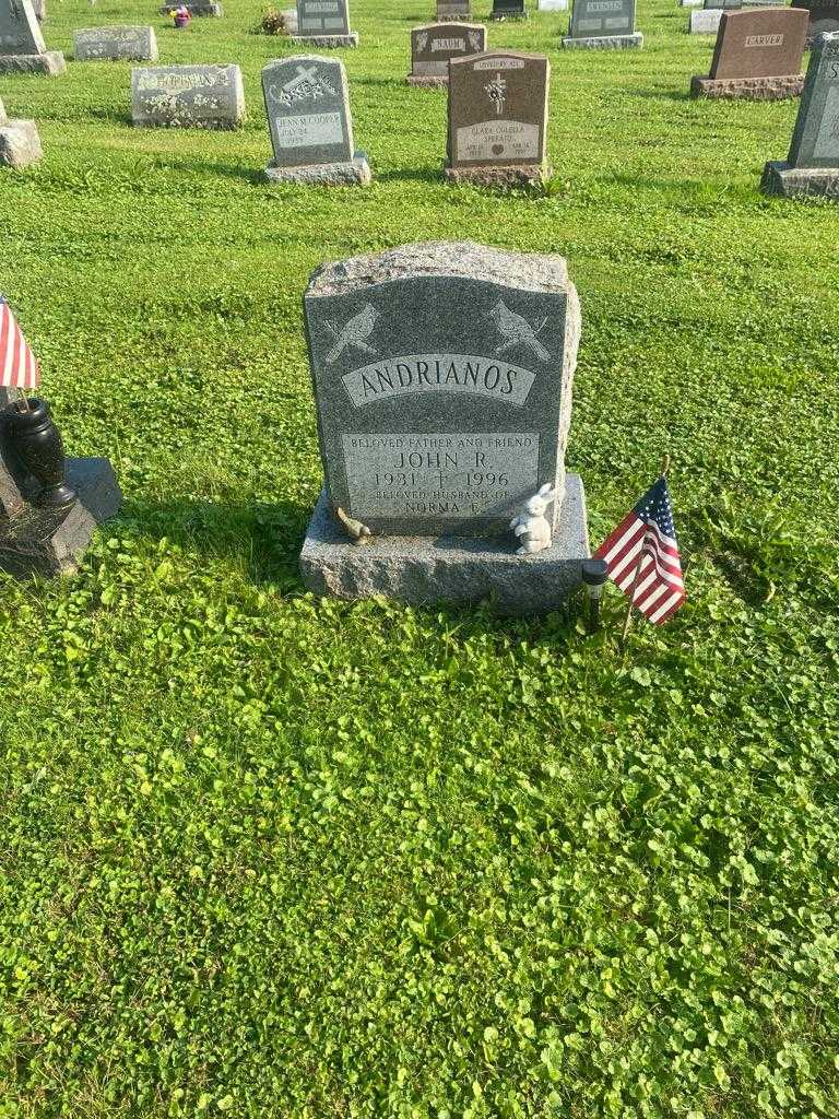 John R. Andrianos's grave. Photo 2