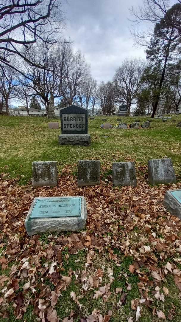 Miles Spencer's grave. Photo 1