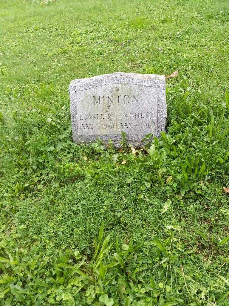 Edward R. Minton's grave. Photo 2