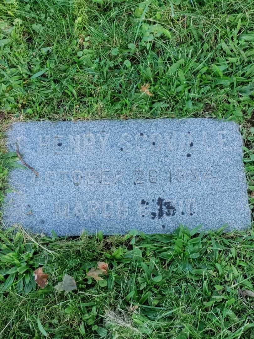 Henry Charles Scoville's grave. Photo 3