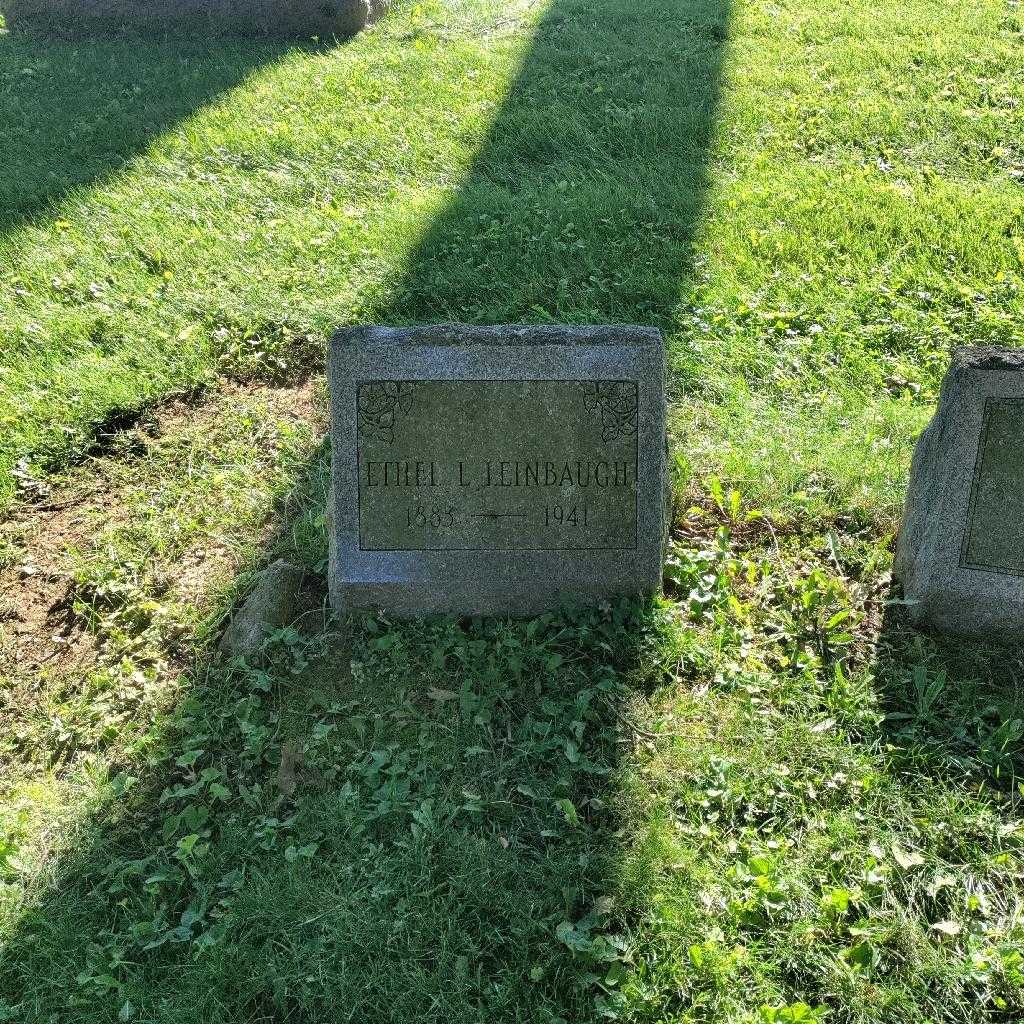 Ethel L. Leinbaugh's grave. Photo 3