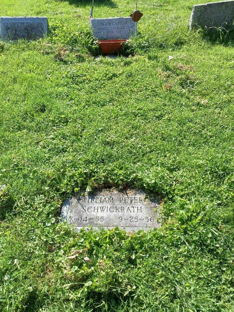 William Peter Schwickrath's grave. Photo 3