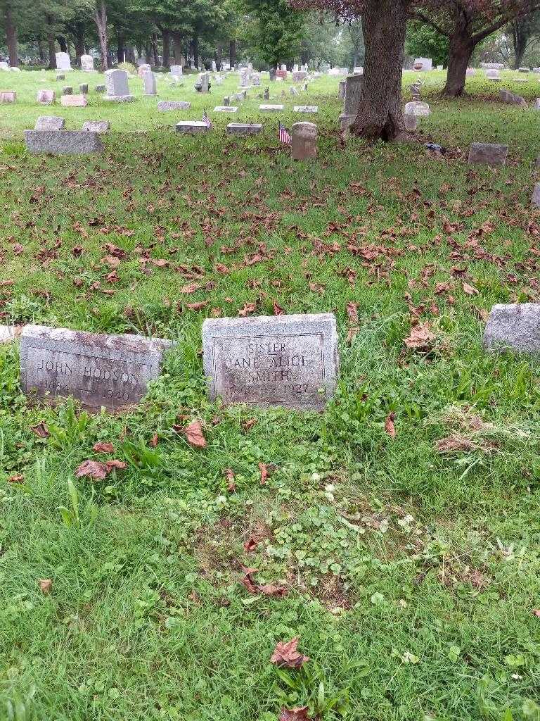 Jene Alice Smith's grave. Photo 1