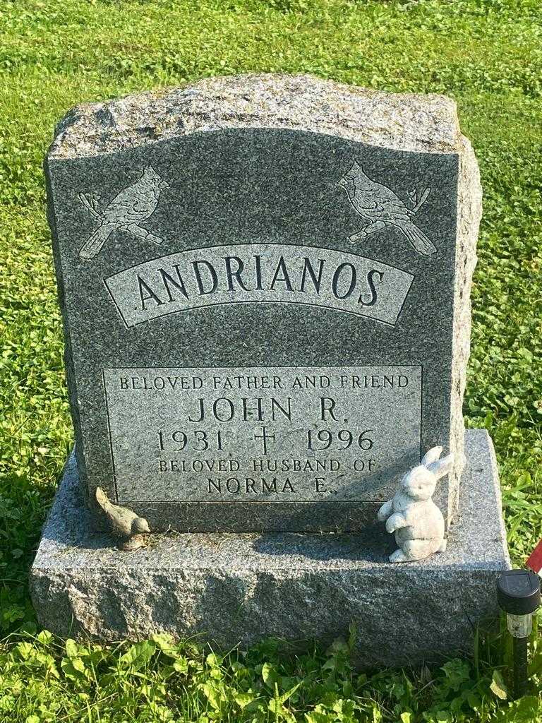 John R. Andrianos's grave. Photo 3