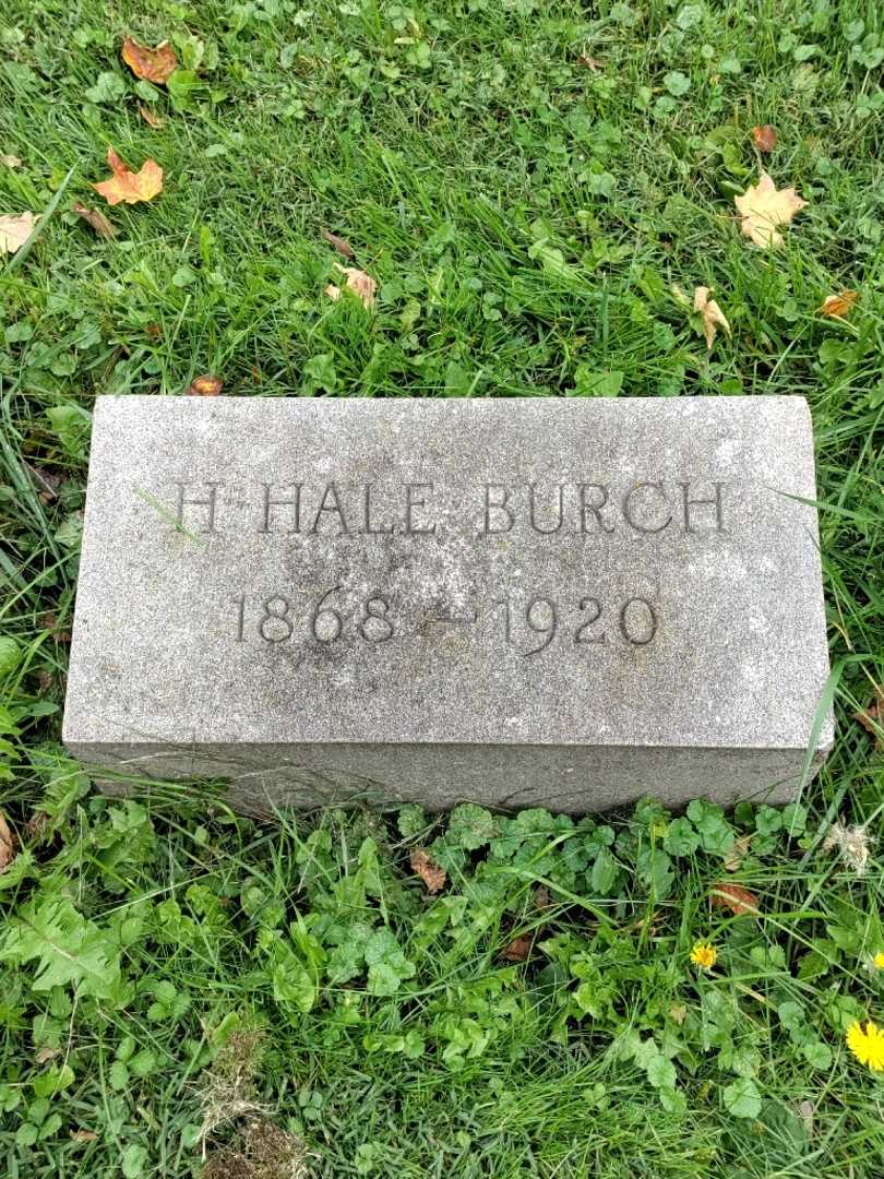 Henry Hale Burch's grave. Photo 3