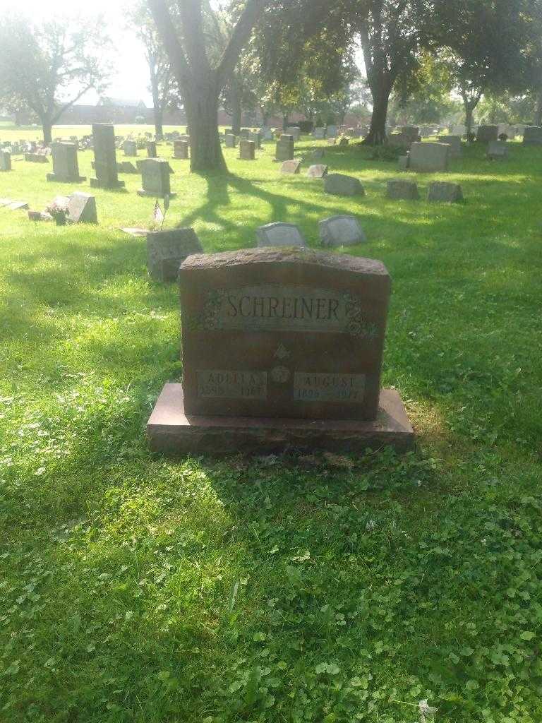 August Schreiner's grave. Photo 3