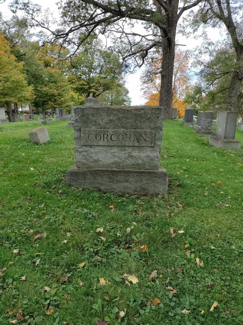 Irene S. Corcoran's grave. Photo 2