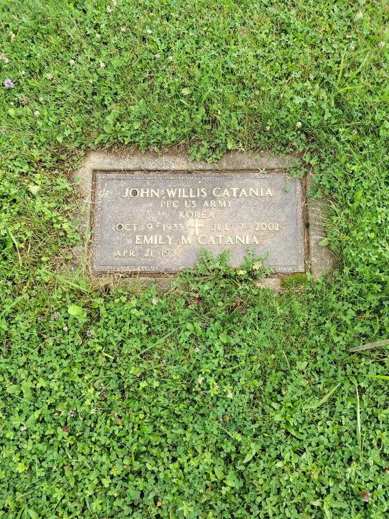 John Willis Catania's grave. Photo 1