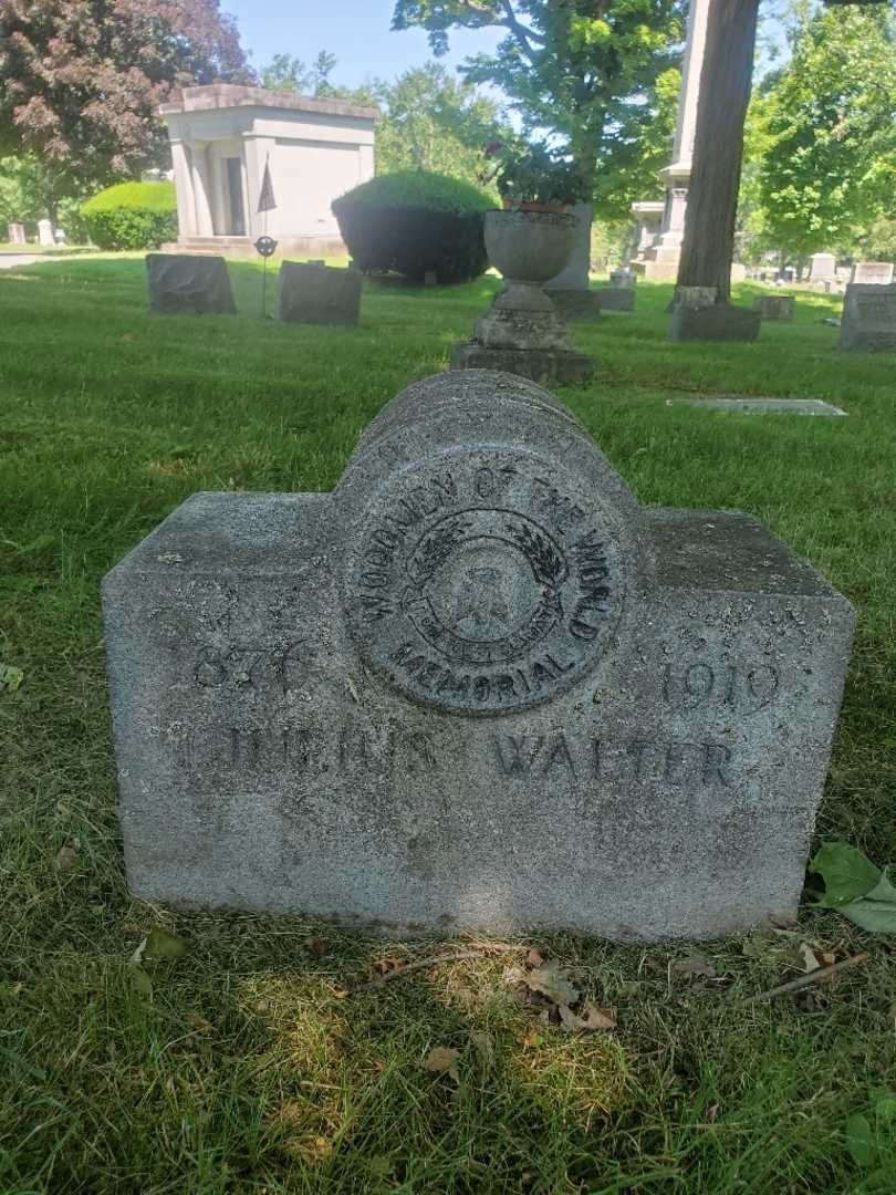 Julius R. Walter's grave. Photo 3