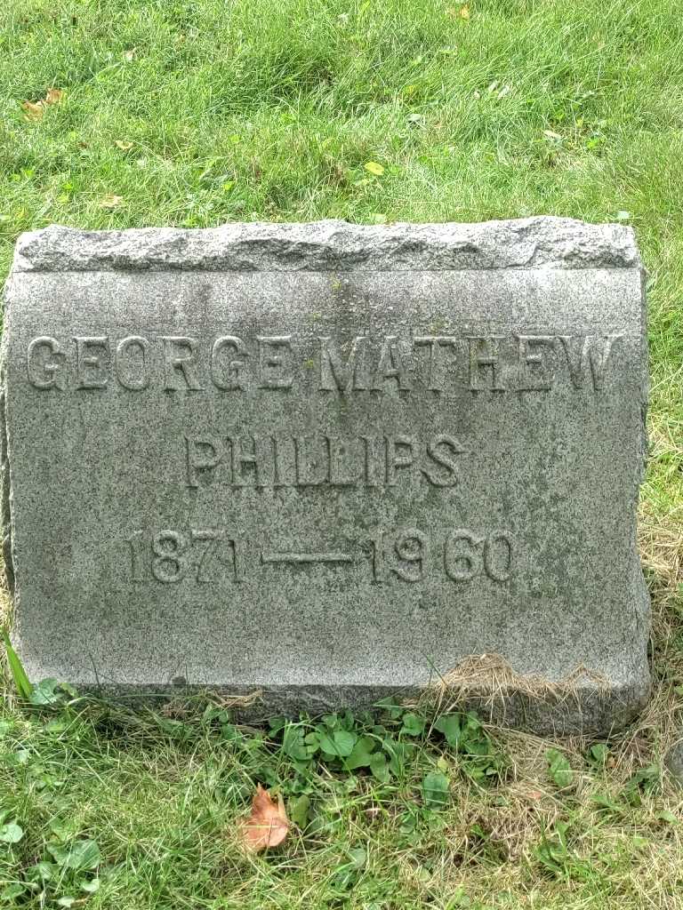 George Mathew Phillips's grave. Photo 3