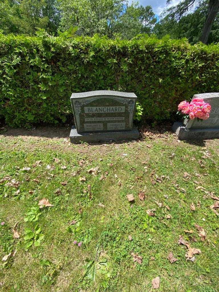 Margaret G. Blanchard's grave. Photo 1