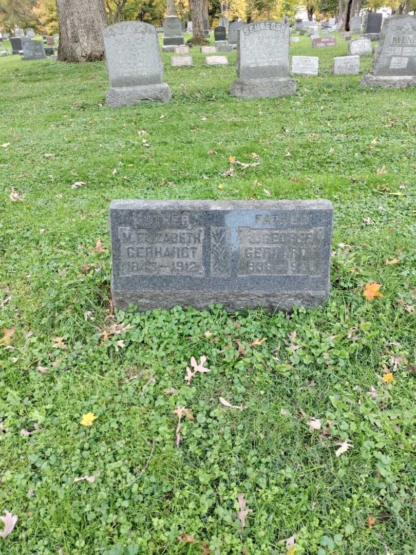 John George Gerhardt's grave. Photo 2