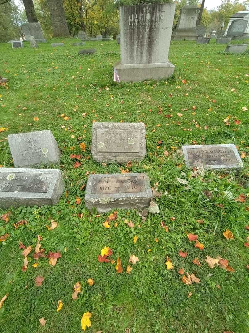 Ethel A. Mccaw's grave. Photo 1