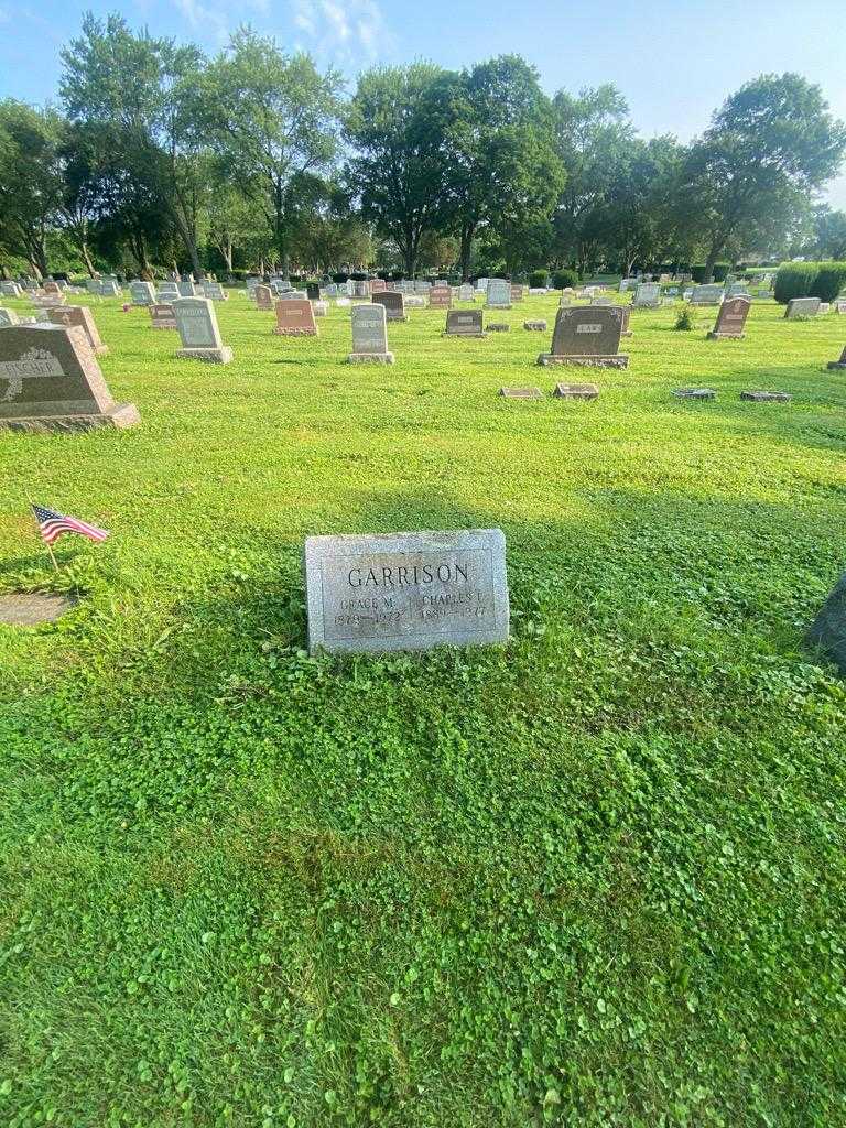 Charles T. Garrison's grave. Photo 1