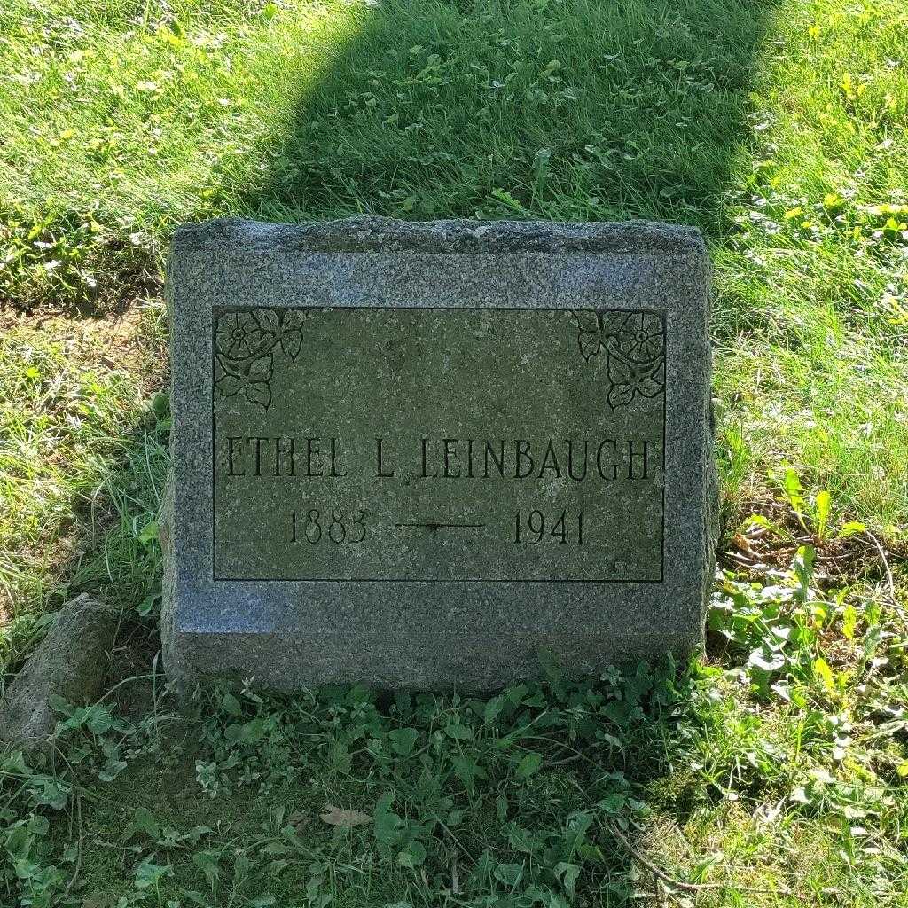 Ethel L. Leinbaugh's grave. Photo 4