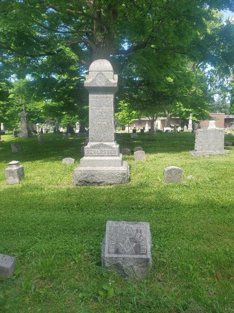 George Schlosser's grave. Photo 2