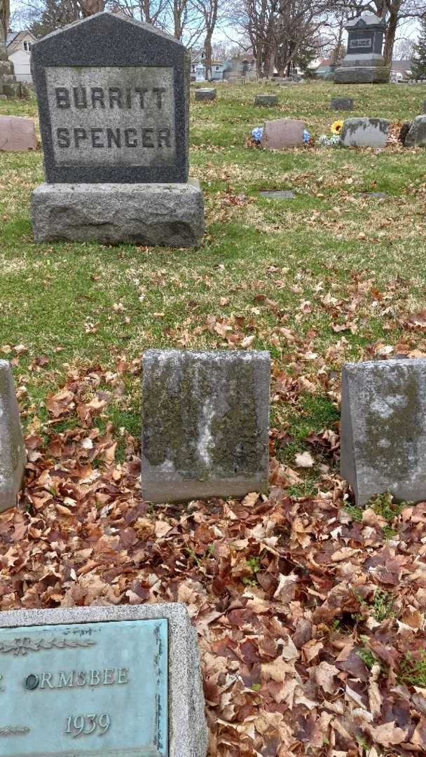 Miles Spencer's grave. Photo 2