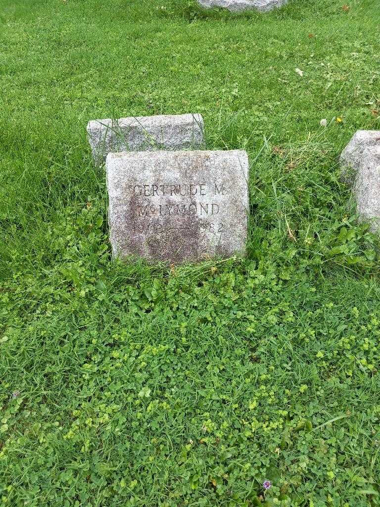 Gertrude S. Mclymond's grave. Photo 2