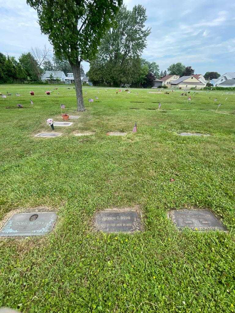 Jackson C. Irvine's grave. Photo 1