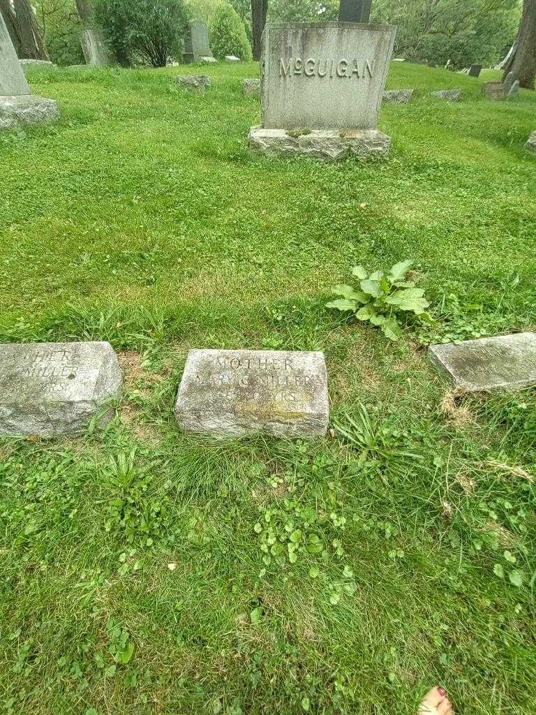 Mary C. Miller's grave. Photo 1