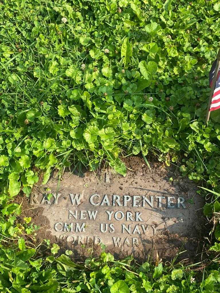 Ray W. Carpenter's grave. Photo 4
