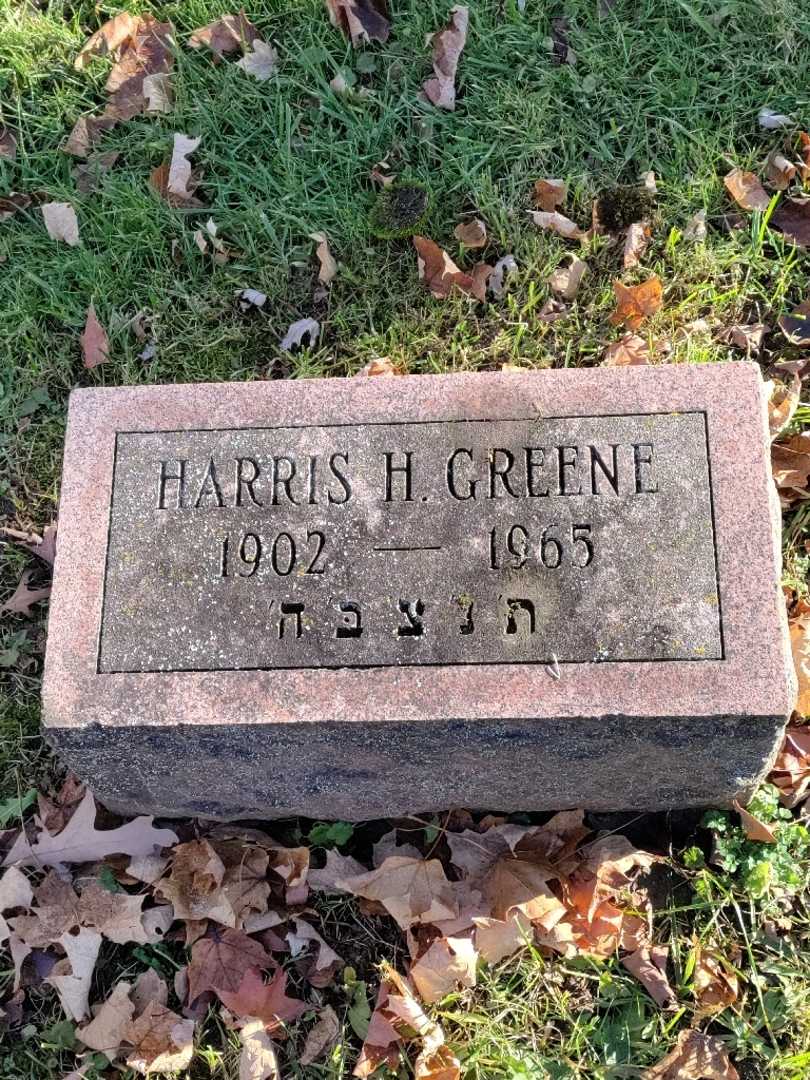 Harris H. Greene's grave. Photo 3