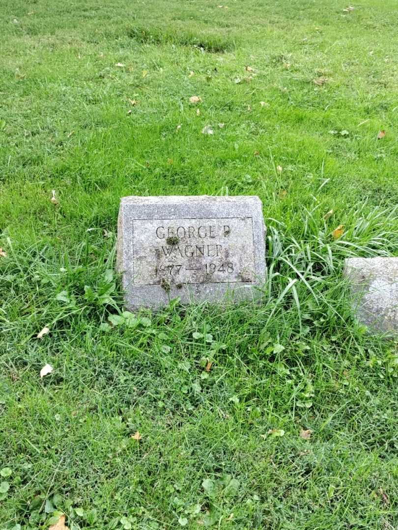 George P. Wagner's grave. Photo 3