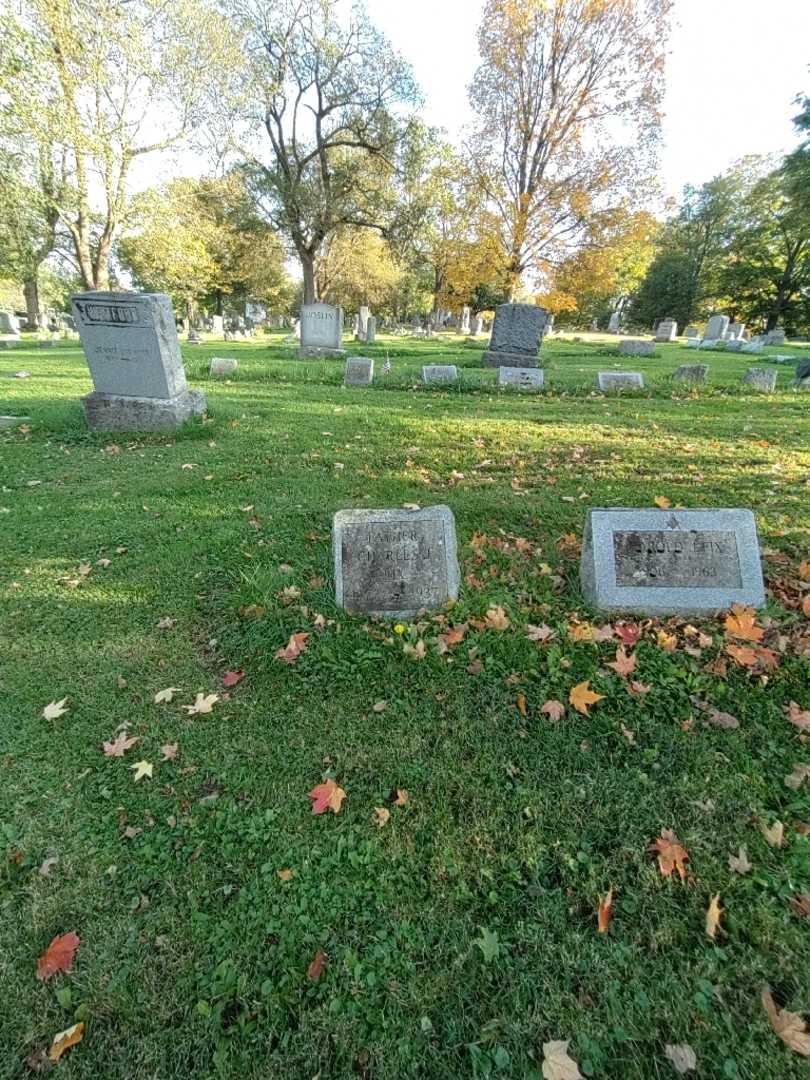 Charles J. Fix's grave. Photo 1