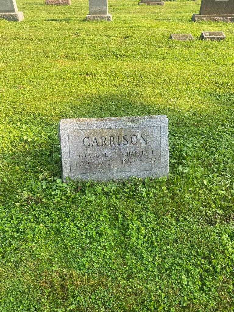 Charles T. Garrison's grave. Photo 2