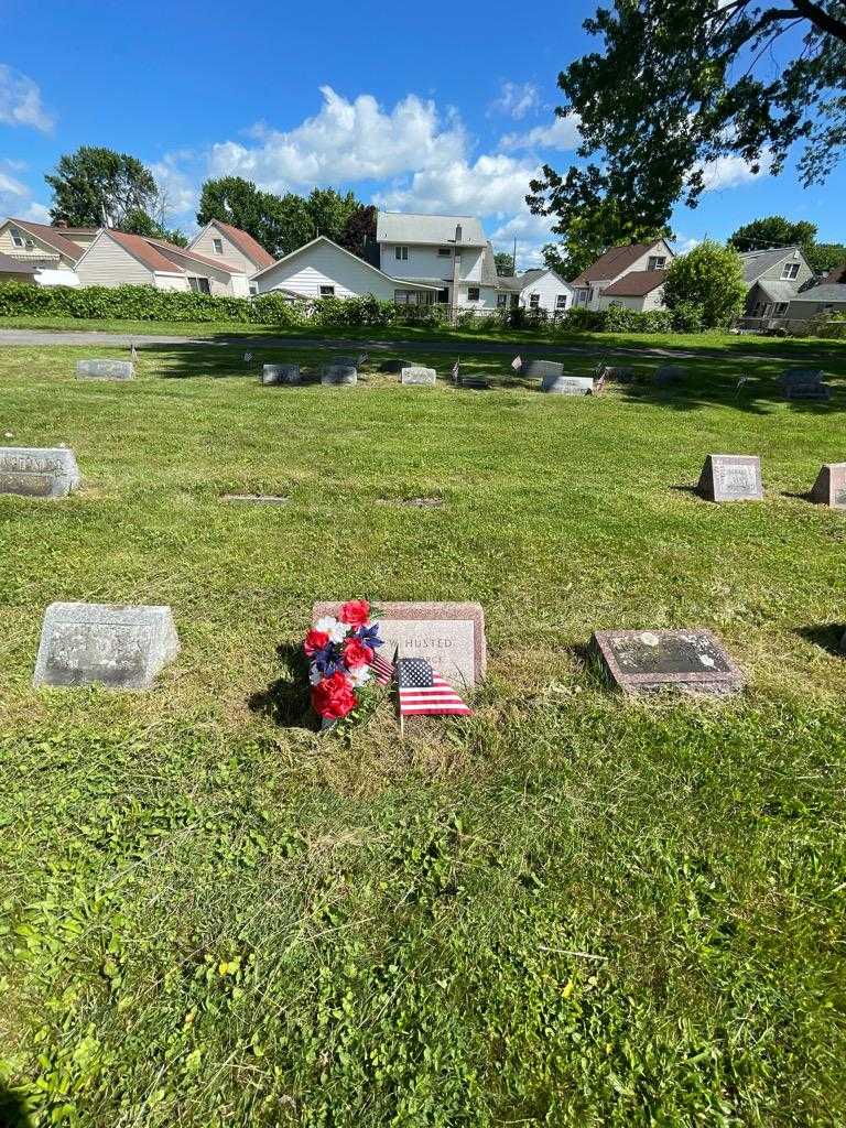 James W. Husted's grave. Photo 2
