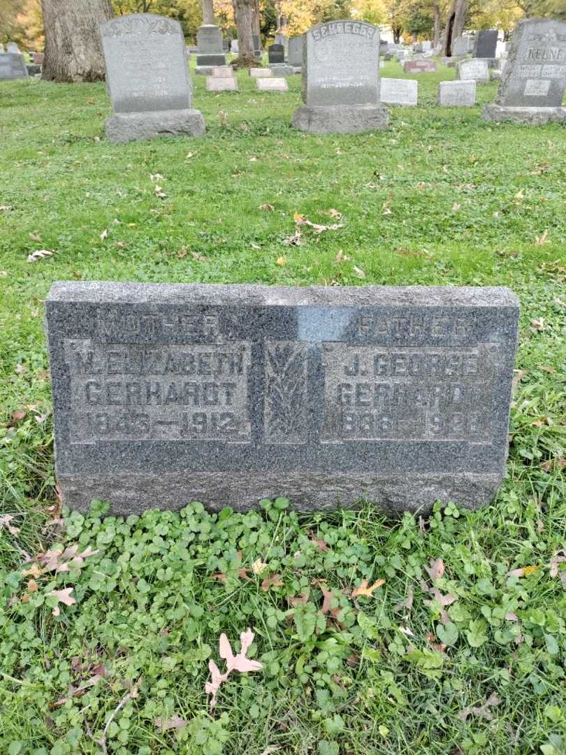 John George Gerhardt's grave. Photo 3