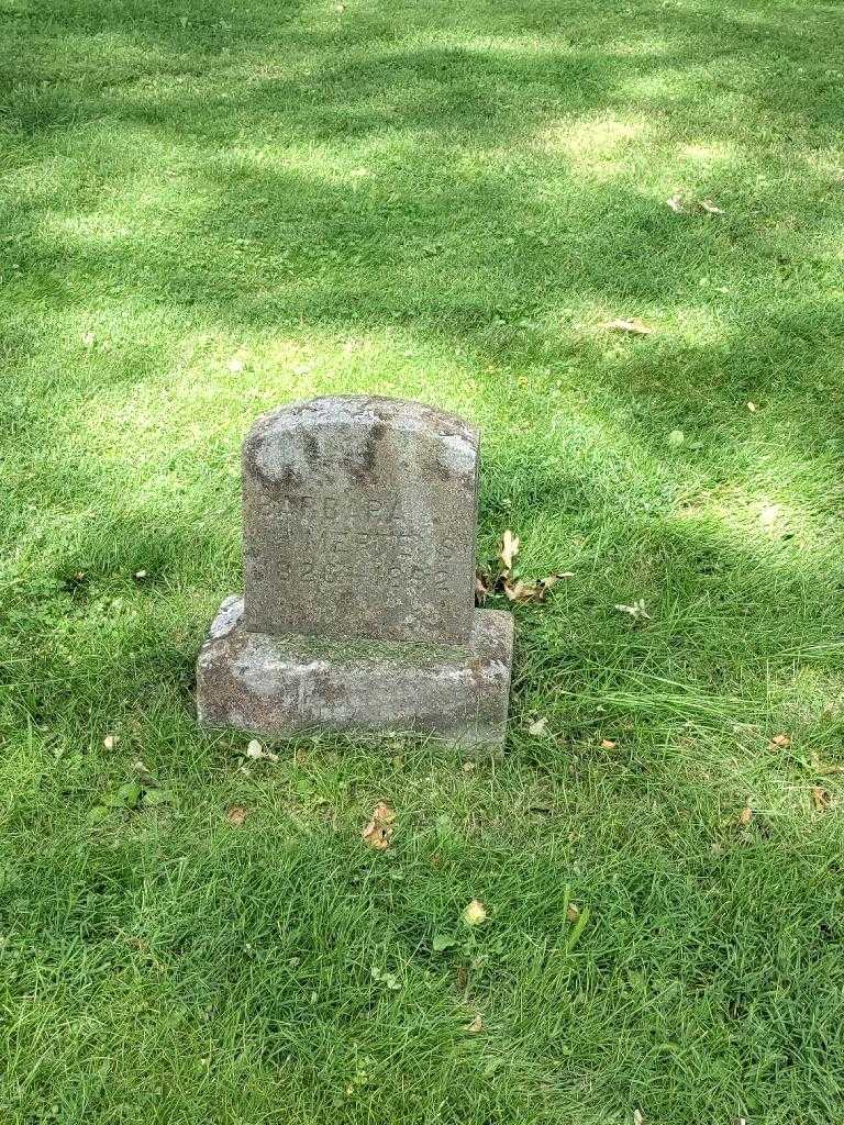 Barbara Mertens's grave. Photo 2