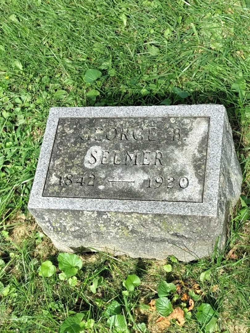 George B. Selmer's grave. Photo 3