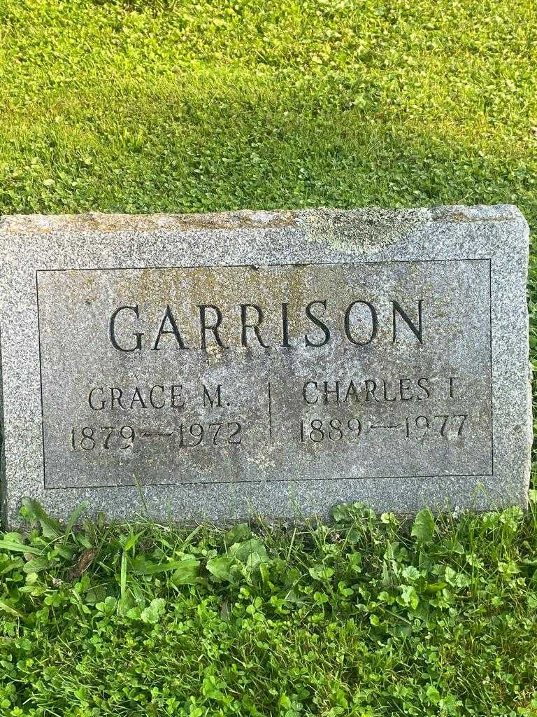 Charles T. Garrison's grave. Photo 3