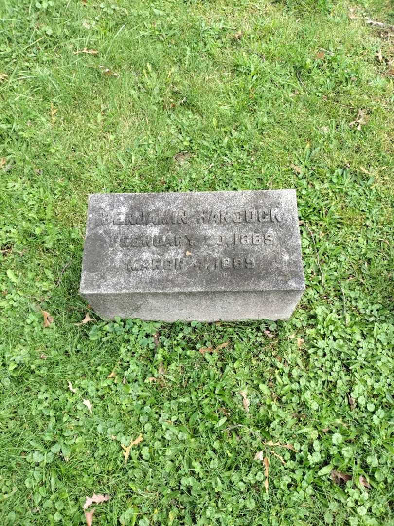 Benjamin Hancock's grave. Photo 3