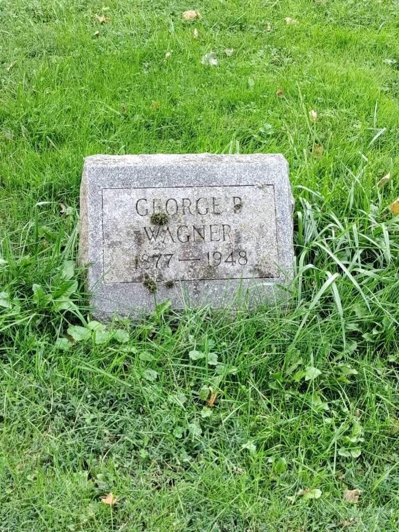 George P. Wagner's grave. Photo 4