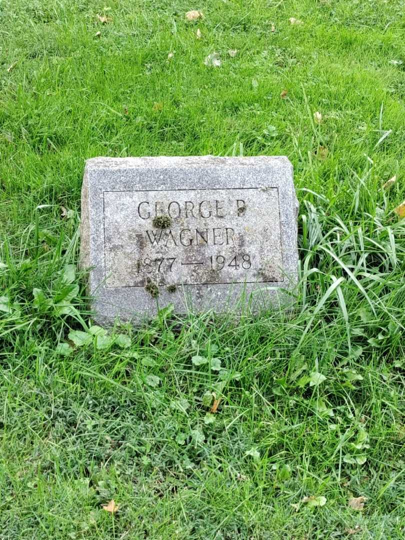 George P. Wagner's grave. Photo 3