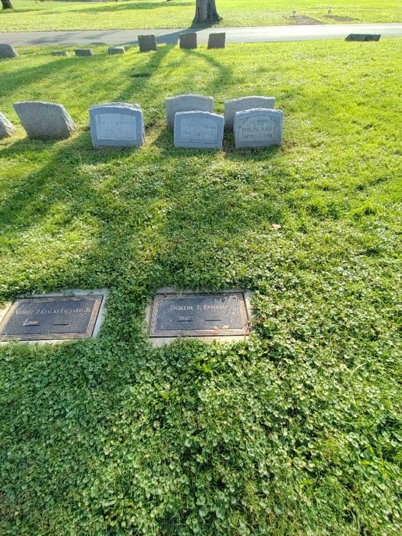 Marjory N. Erhard's grave. Photo 5