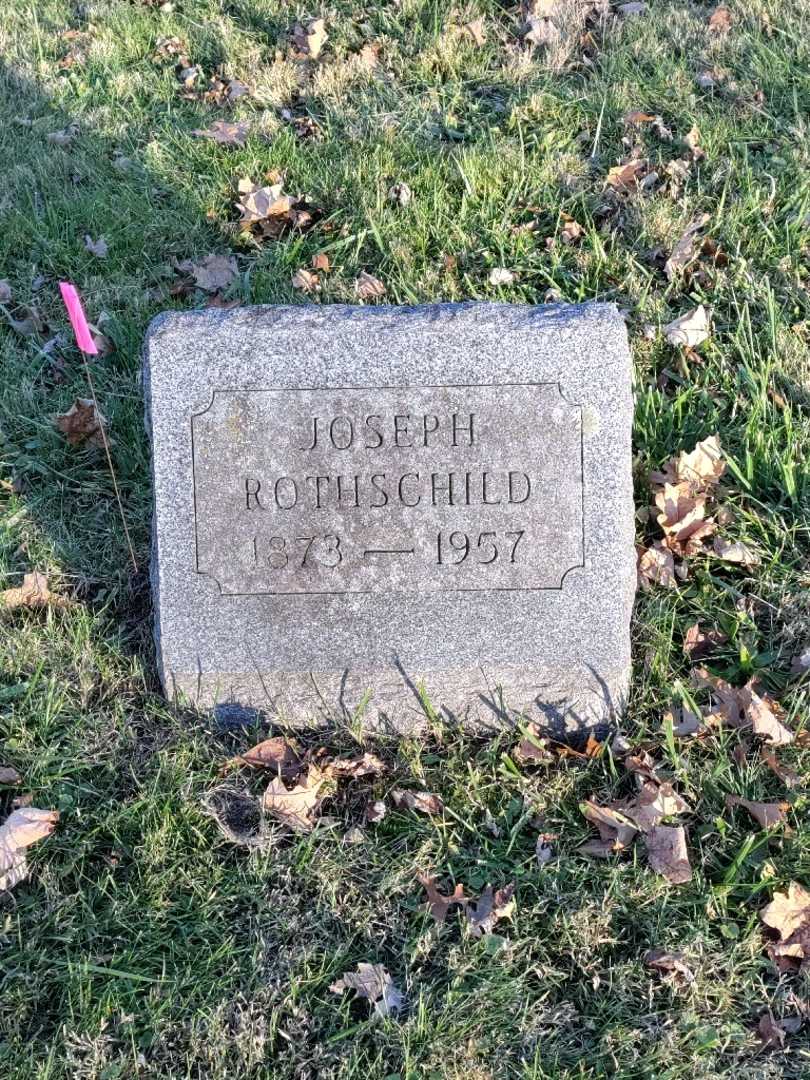 Joseph Rothschild's grave. Photo 3